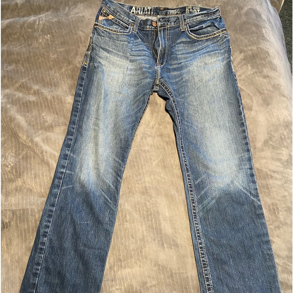 Ariat Blue boot cut Jeans 36x36